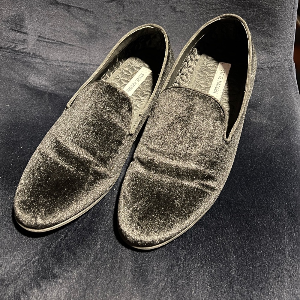 Steve Madden Velvet Loafers
